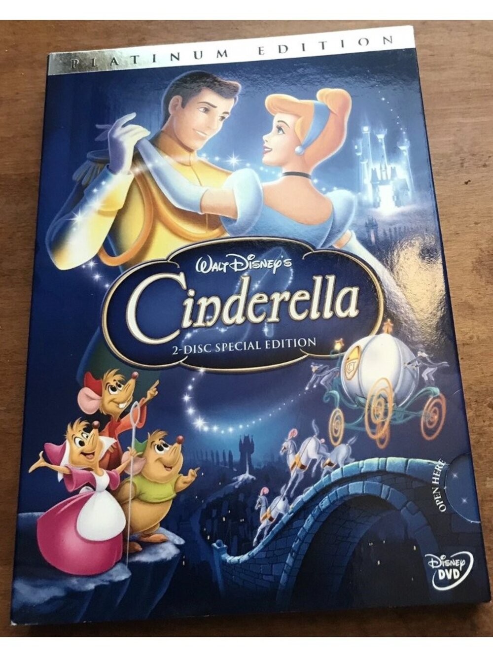 Disney’s Cinderella (DVD, 2005, 2-Disc Set,  Platinum Edition)